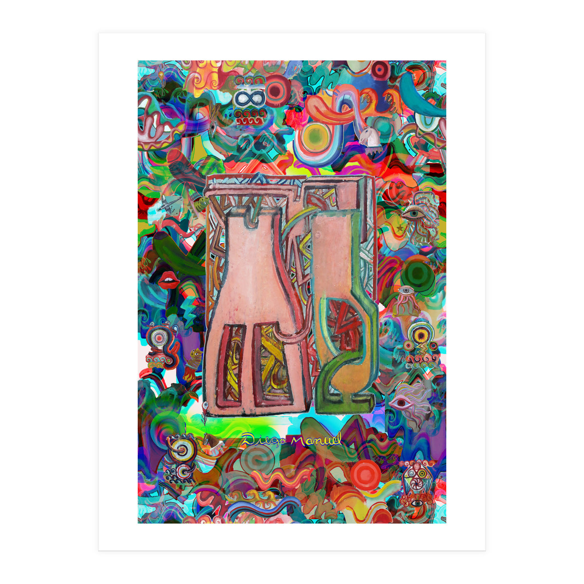 Graffitis 2021 Tapiz 6 (Print Only)