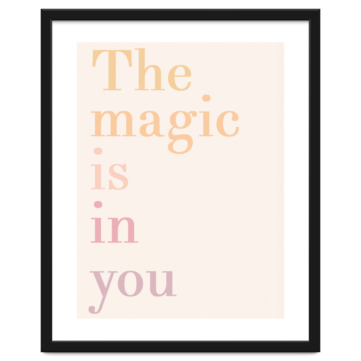 The Magic Is In You, Pastel