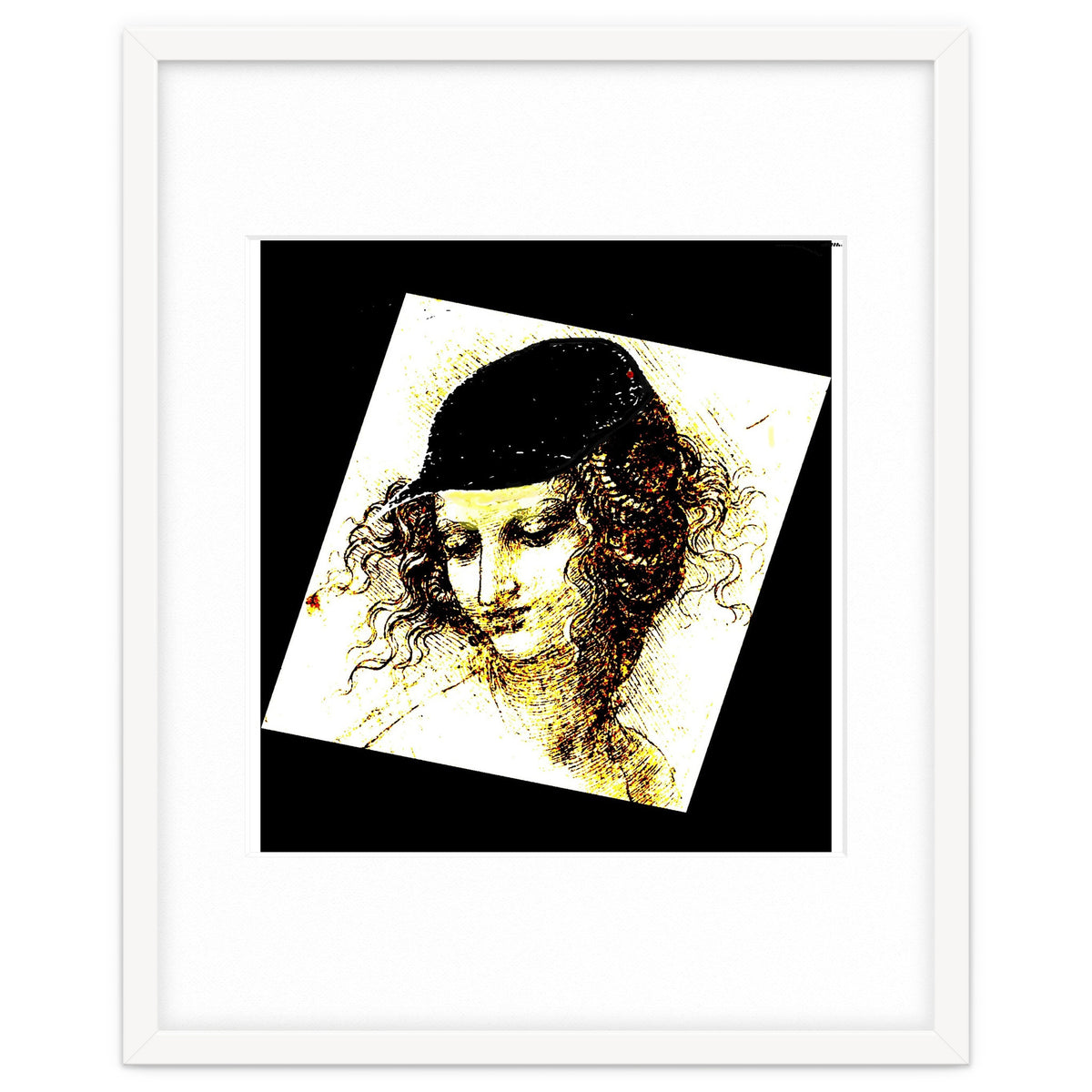 Renaissance women with baseball cap