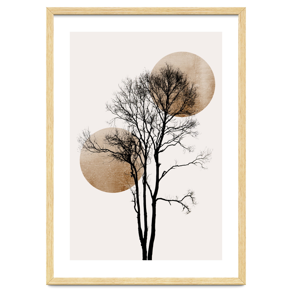 Sun And Moon Hiding Gold