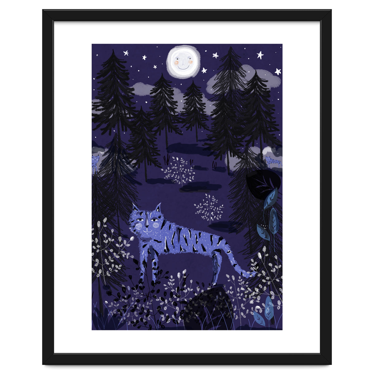 Night tigers  hide and seek