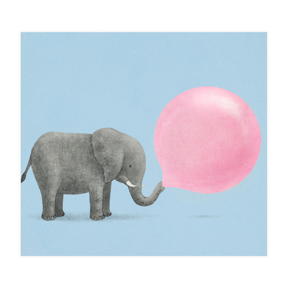 Jumbo Bubble Gum (Print Only)