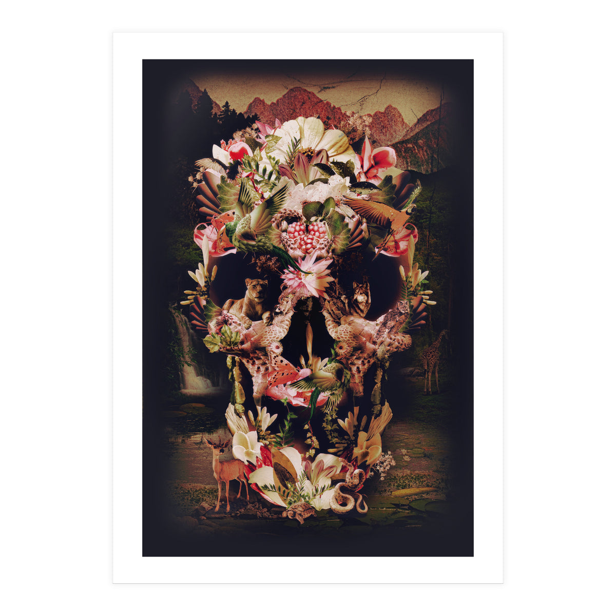 Jungle Skull (Print Only)
