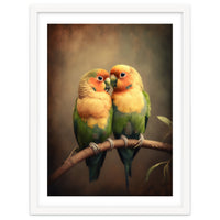 Lovebirds Painting