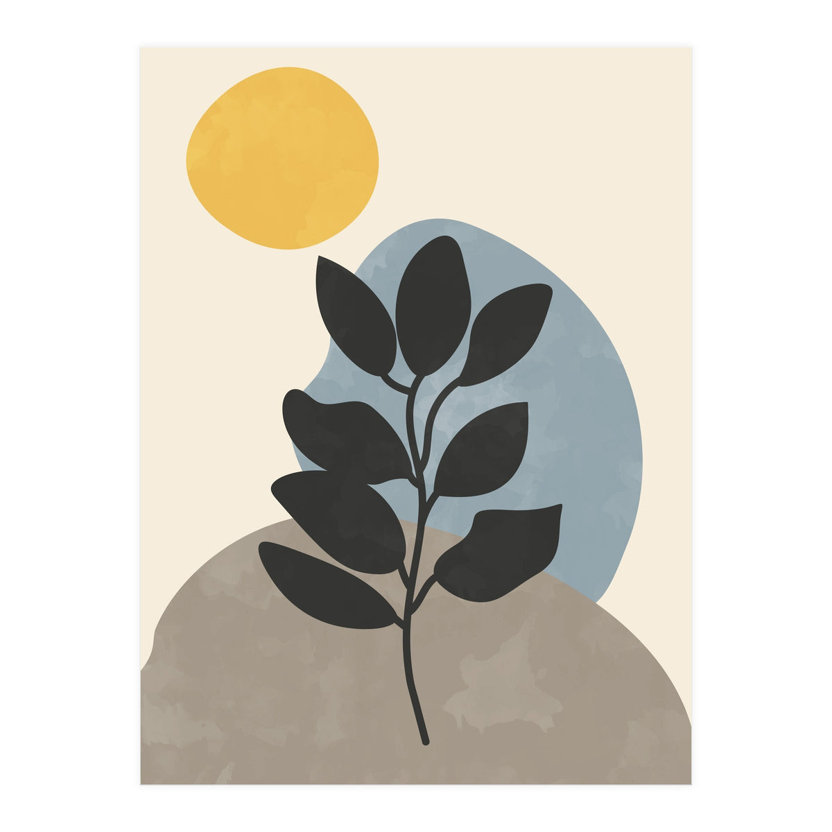 Modern Boho Plant (Print Only)