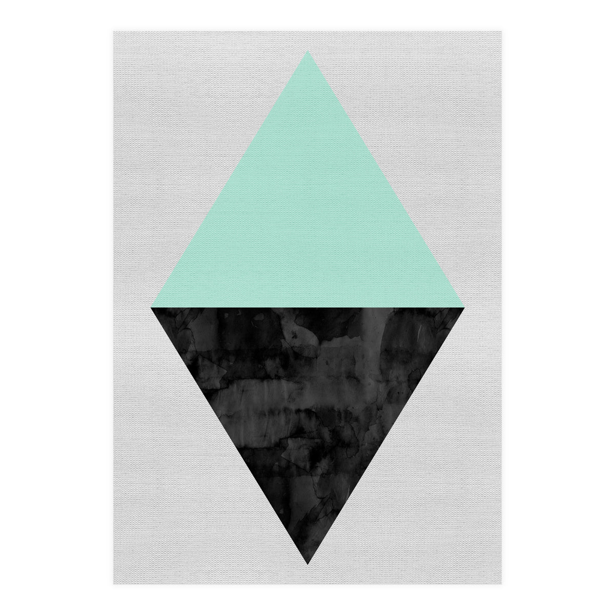 Geometric Watercolor III (Print Only)