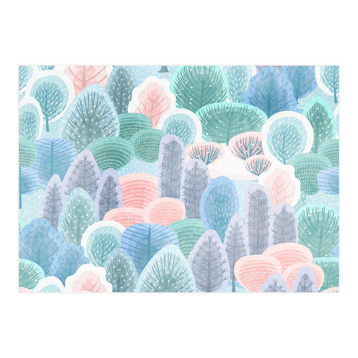 Happy Forest (Print Only)