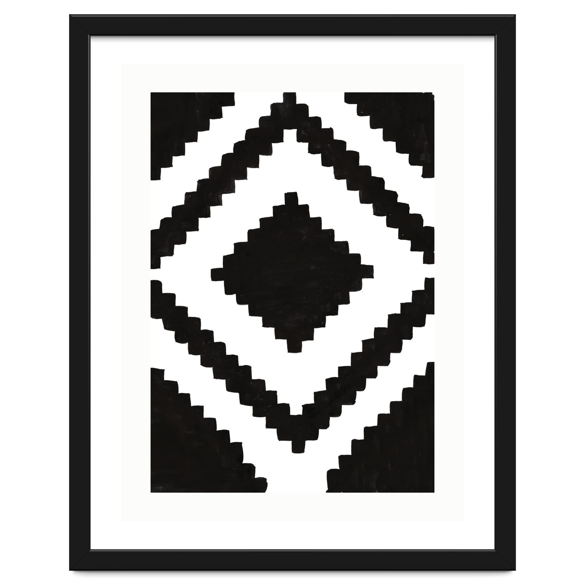 Patterns Aztec Black