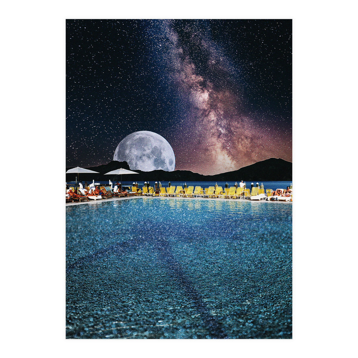 Poolside (Print Only)