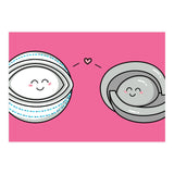 Kawaii Cute Timeless Mothership and Lifeboat Time Machines (Print Only) thumbnail