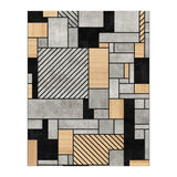Random Pattern - Concrete and Wood (Print Only) thumbnail