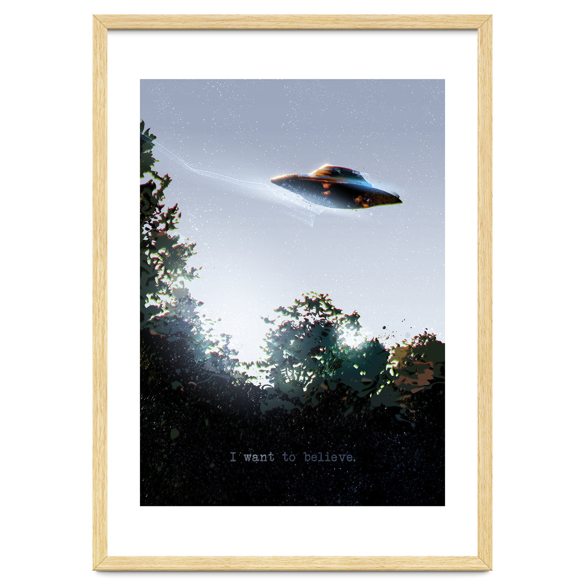 I Want To Believe Displate