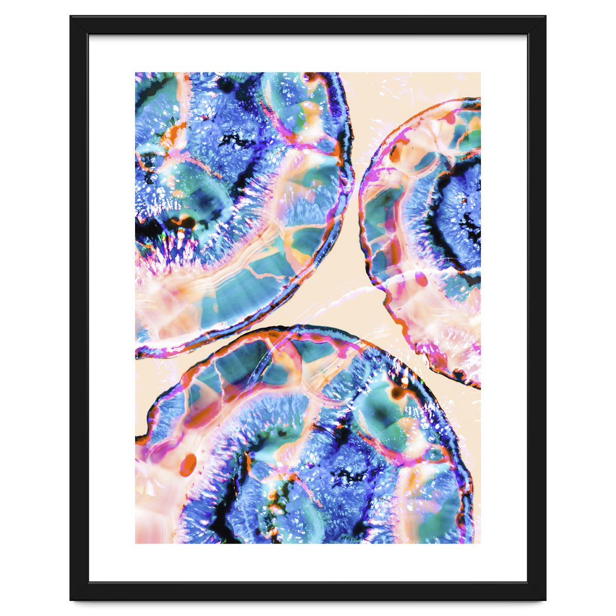 Abstract Agate Painting