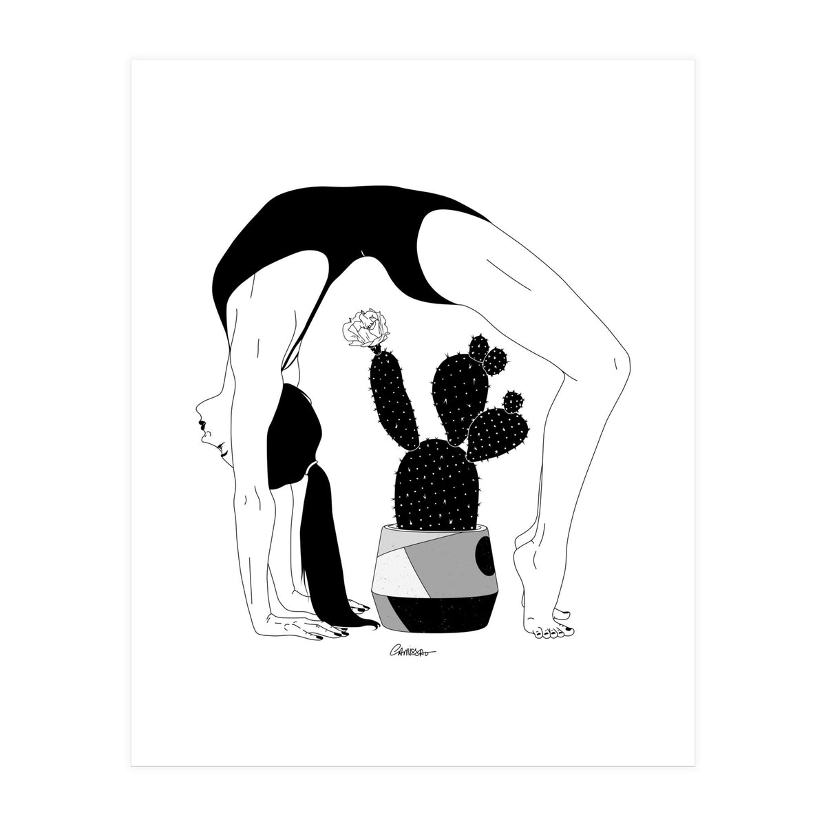 Prickly Gymnastic (Print Only)