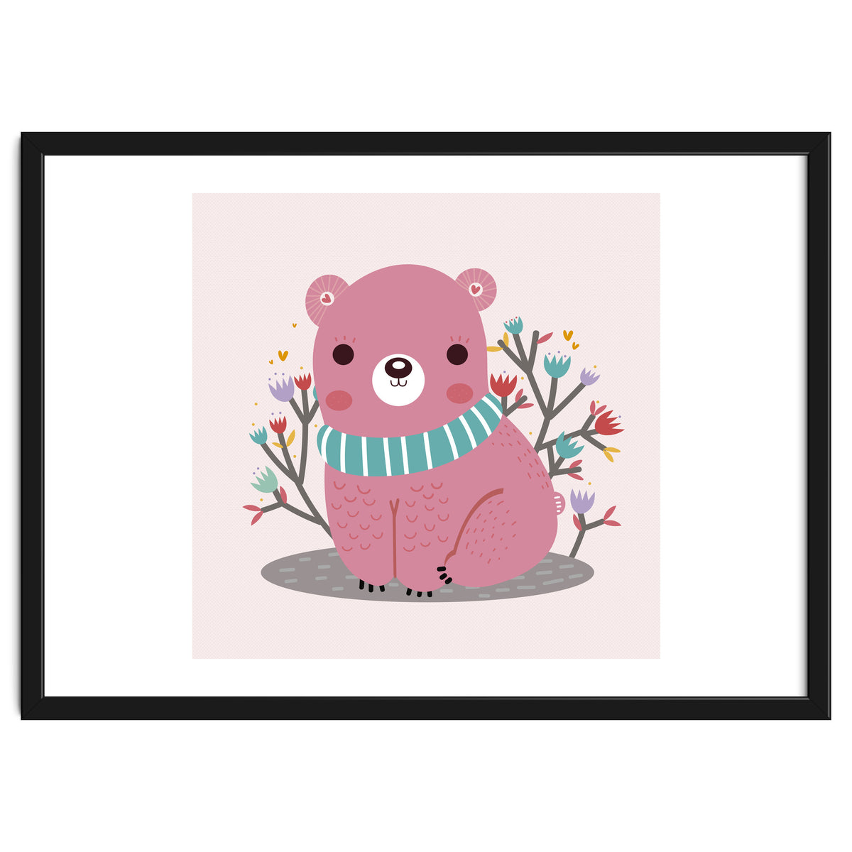 Pink bear
