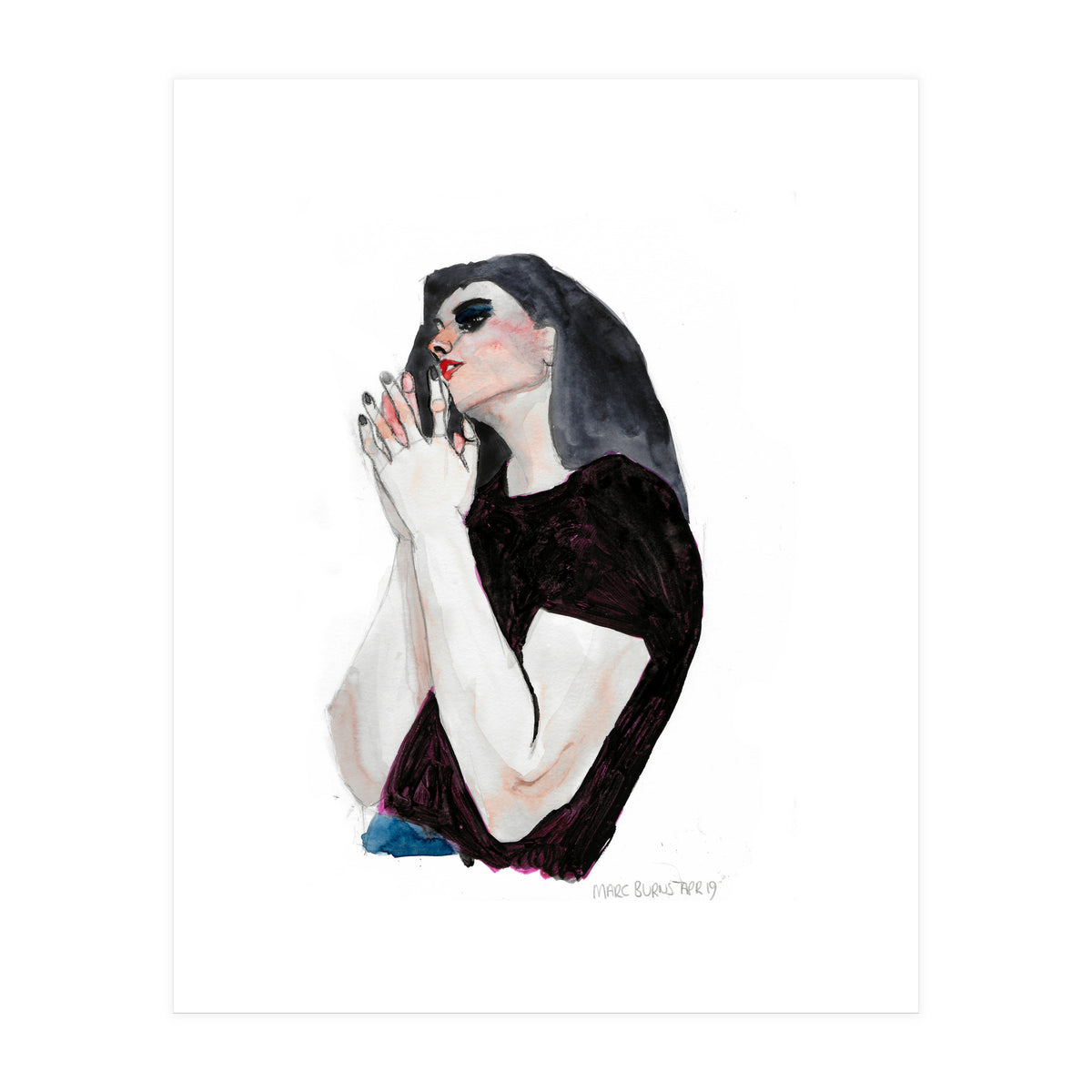 Untitled #8 - Thinking (Print Only)