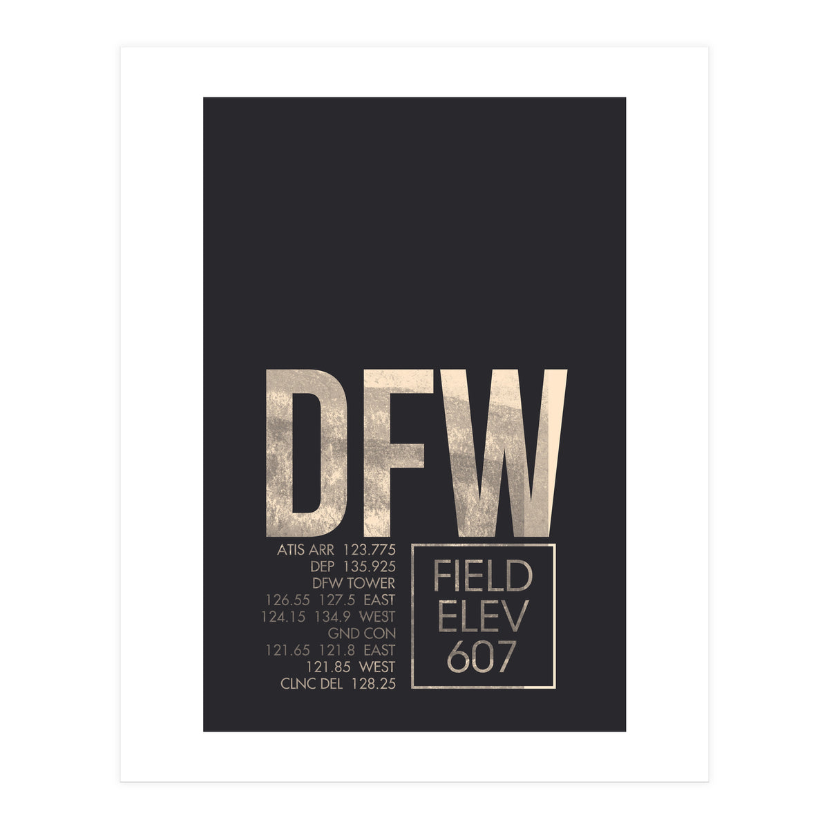 Dallas/Fort Worth Atc (Print Only)