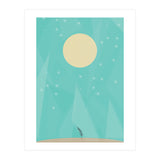 Moonflower Retro (Print Only) thumbnail