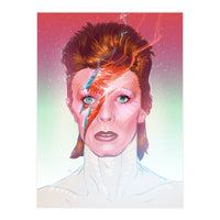 David Bowie Ziggy Stardust (Print Only)