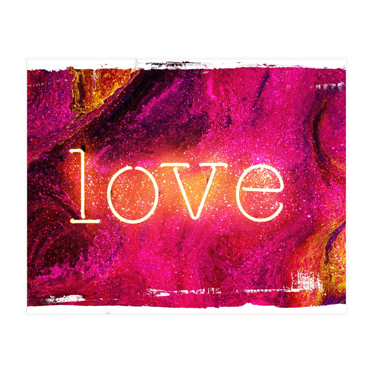 Neon Collection - Love (Print Only)