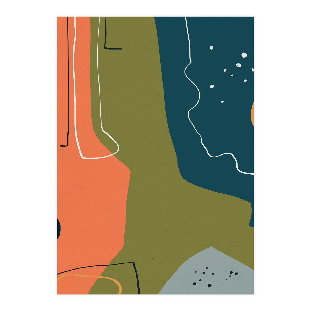 The Abstract Thinker & A Starry Night (Print Only)