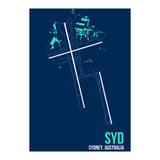 Sydney Airport Layout (Print Only) thumbnail