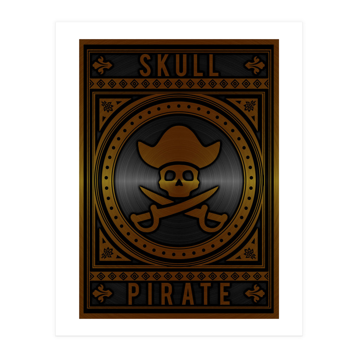 Skull Pirate (Print Only)