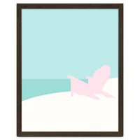 Minimal Beach Chair - Turquoise Coast
