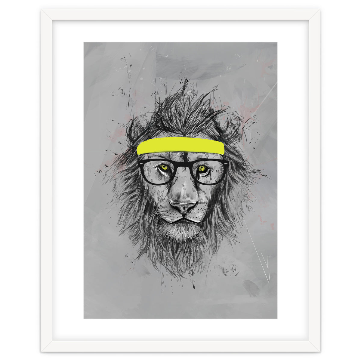 Hipster Lion