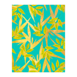Gold & Teal Florals (Print Only) thumbnail