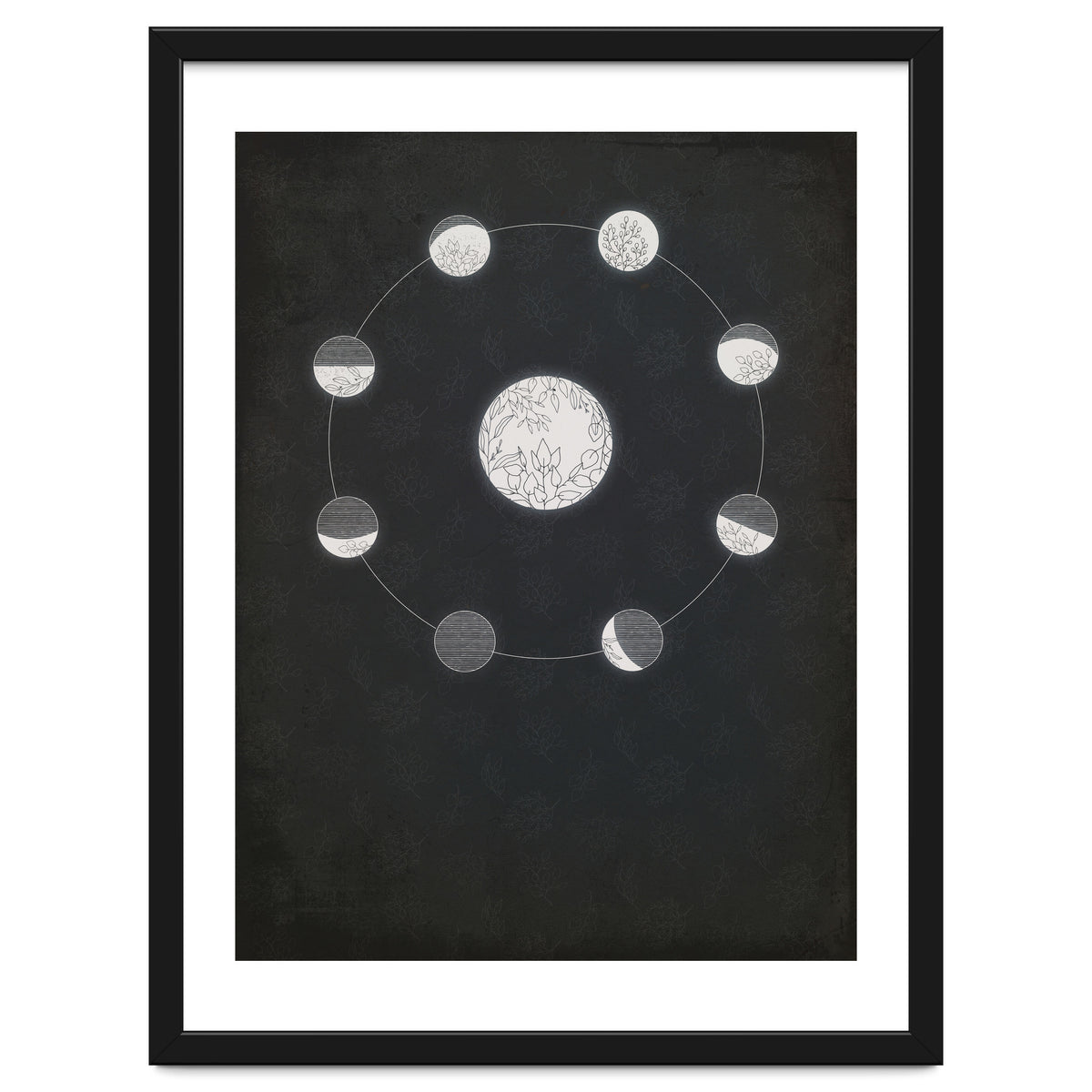 Floral moon phases