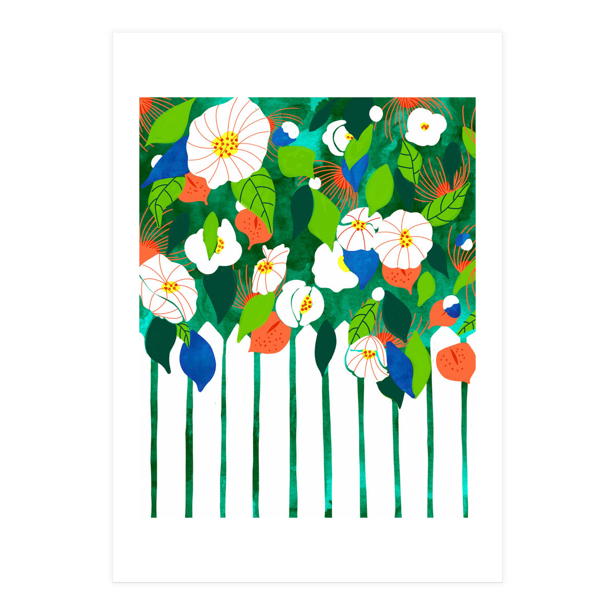 White Picket Fence (Print Only)