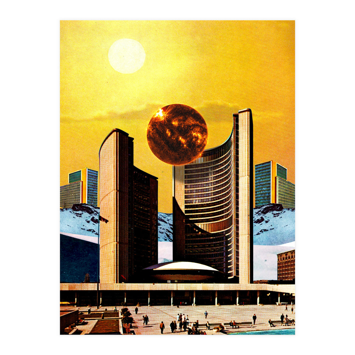 Summer Town (Print Only)