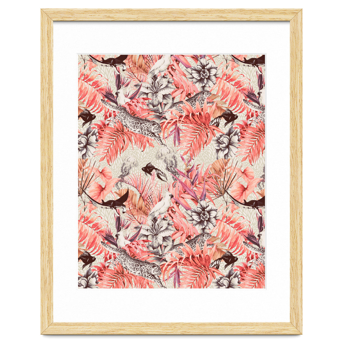 Tropical paradise pink