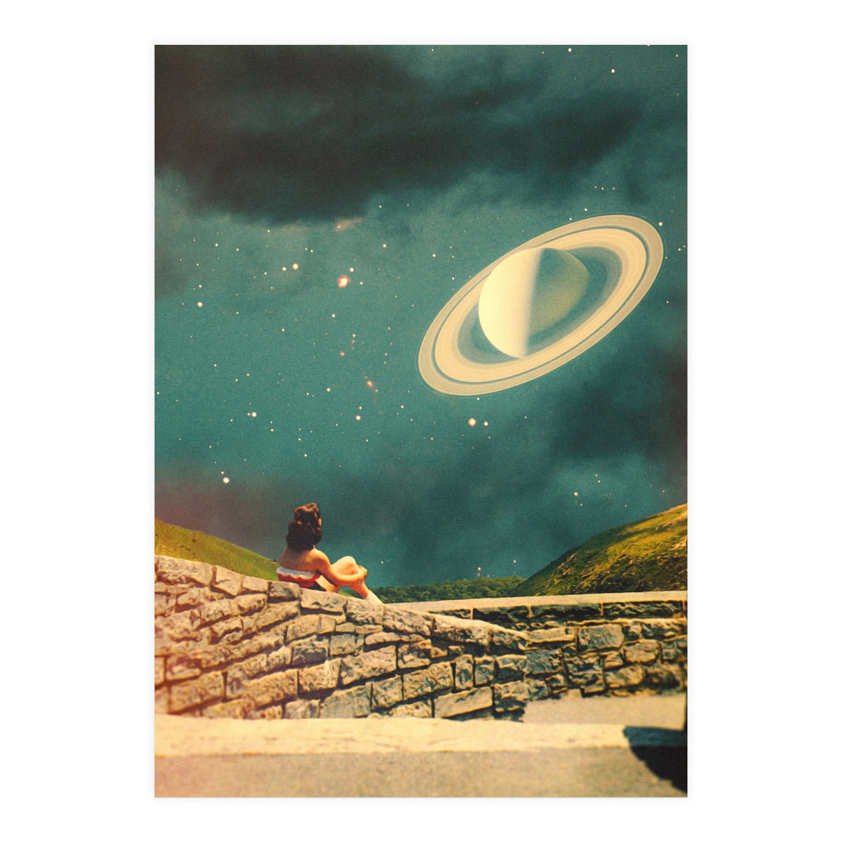 Alone With Saturn (Print Only)