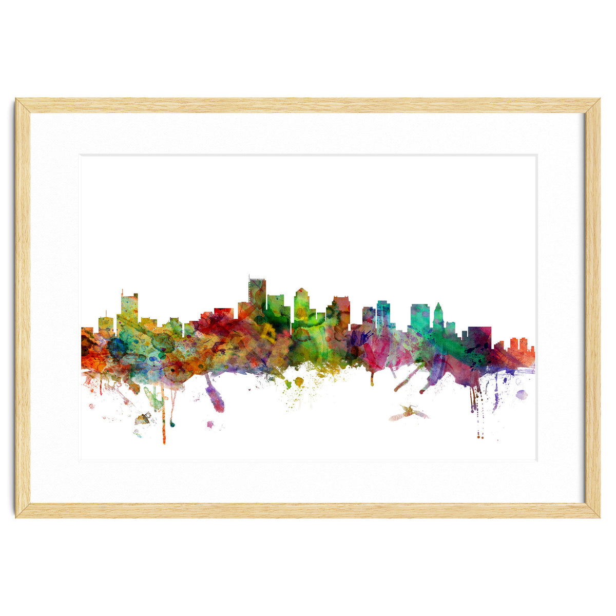 Boston Massachusetts Skyline