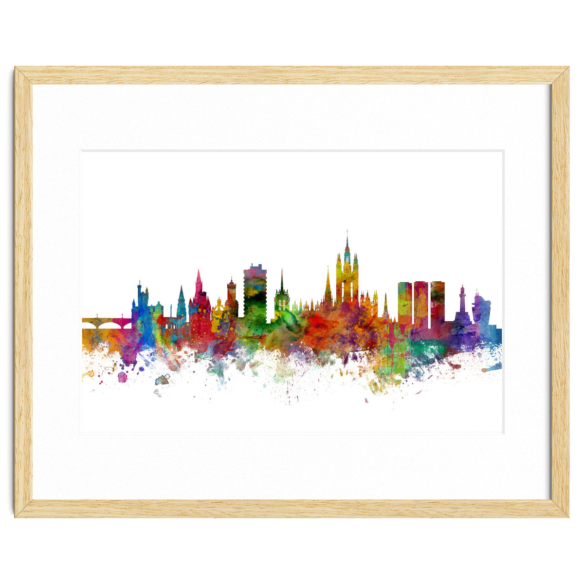 Aberdeen Scotland Skyline