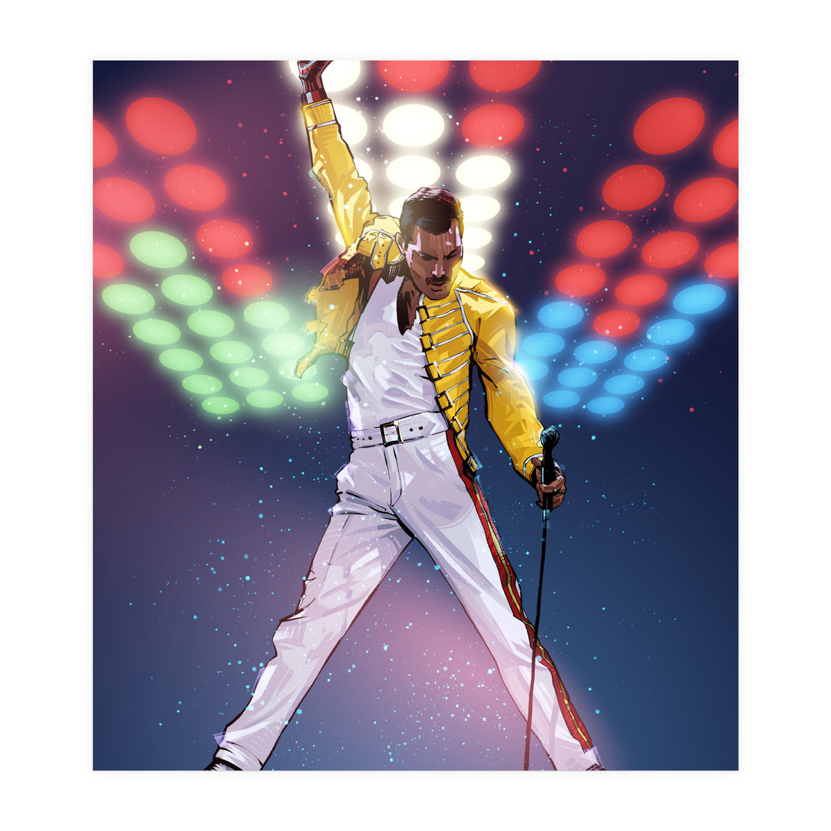Freddie Mercury (Print Only)