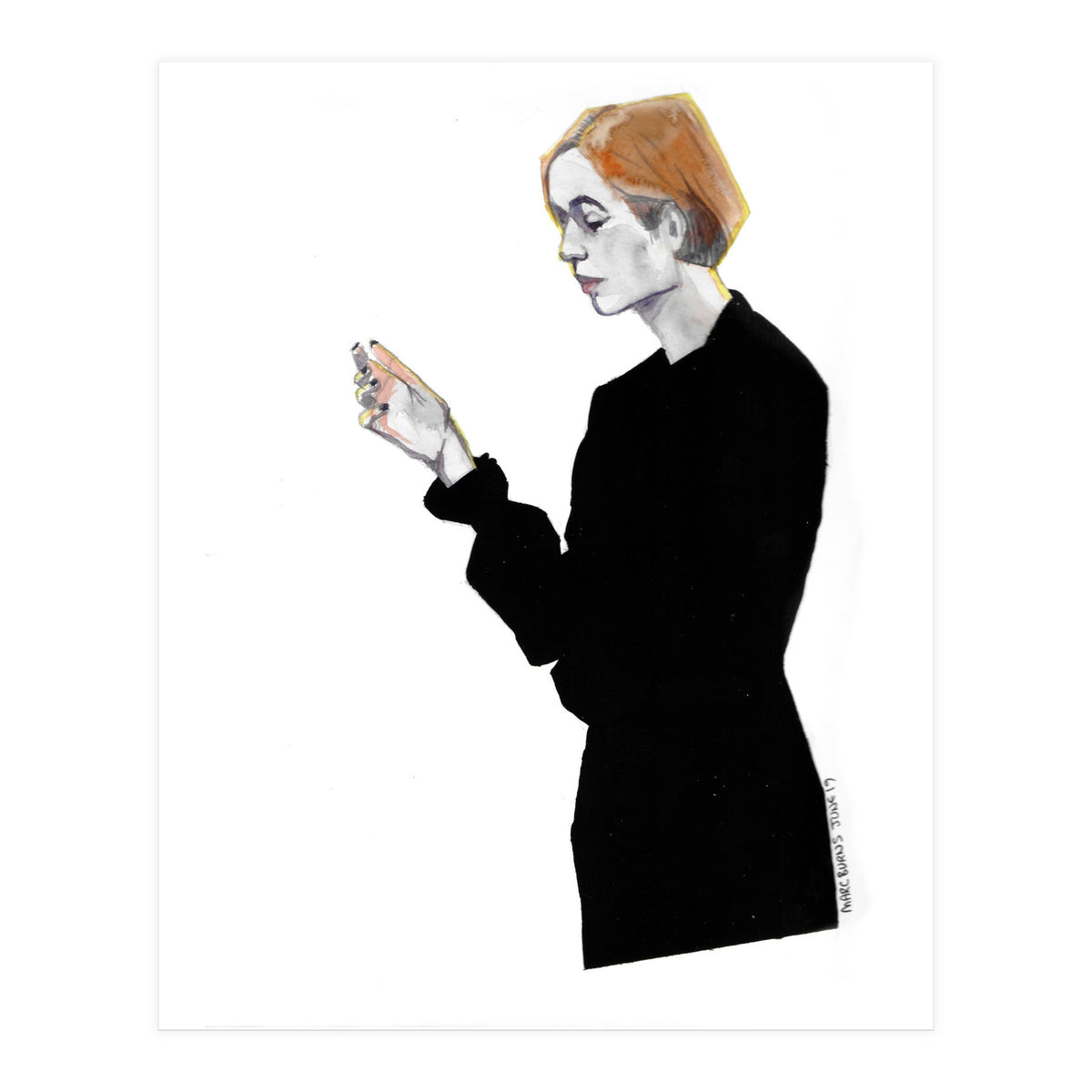 Untitled #33 - Woman without a cigarette (Print Only)