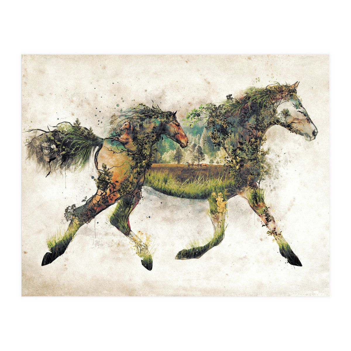 The Horse Surrealism (Print Only)