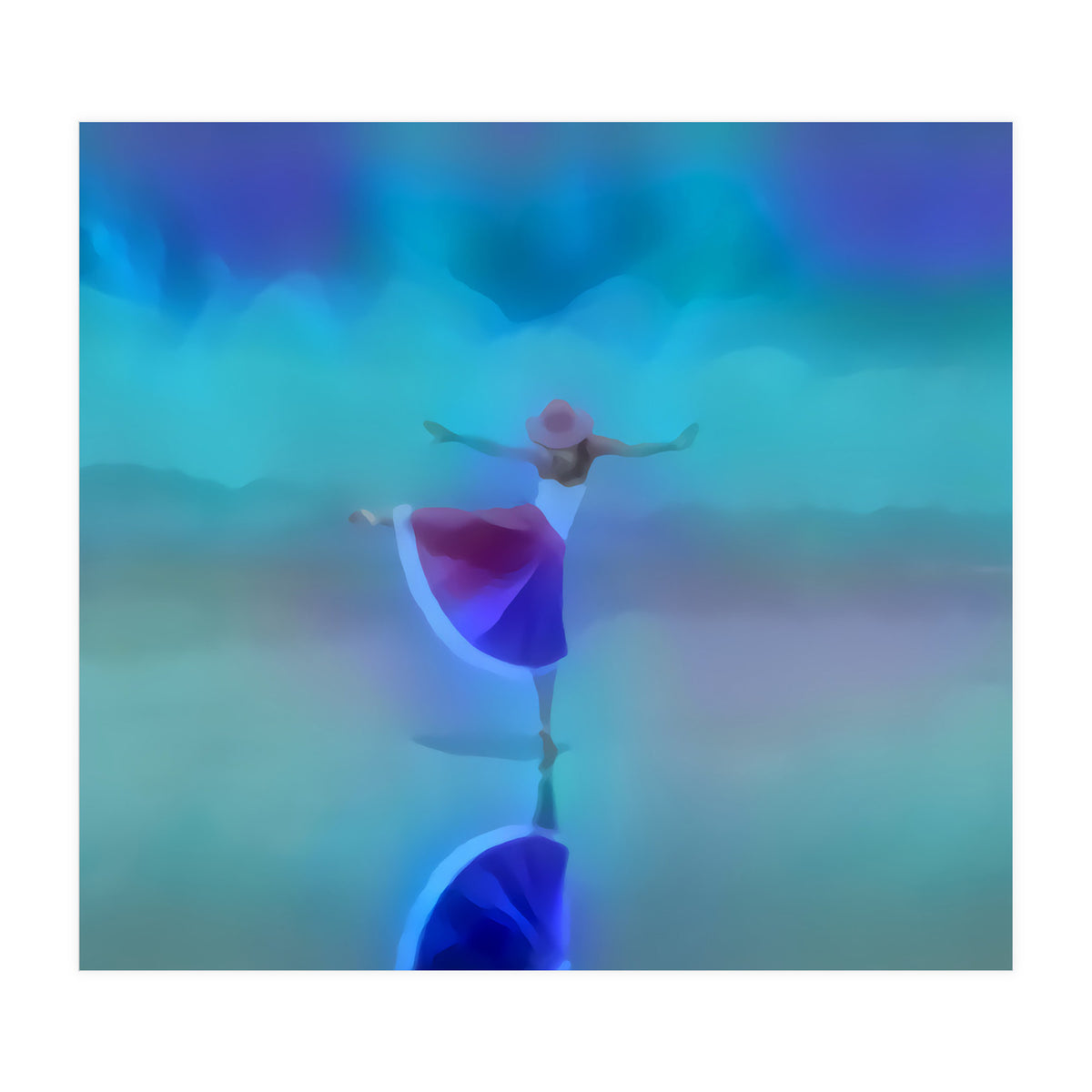 Dance on the Beach (Print Only)