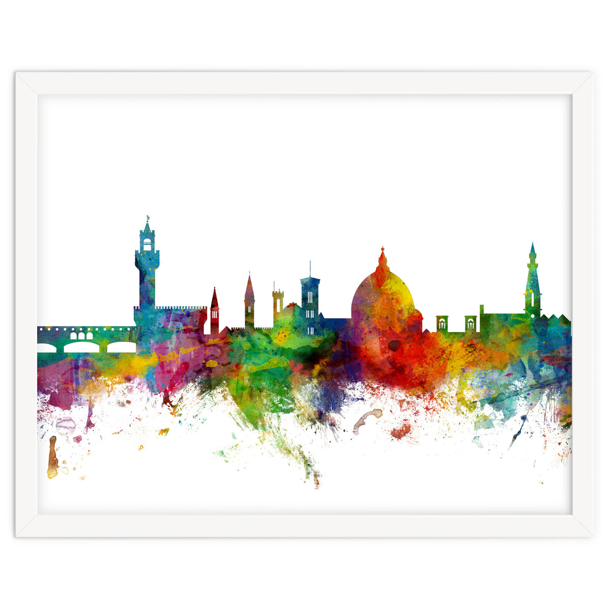 Florence Italy Skyline