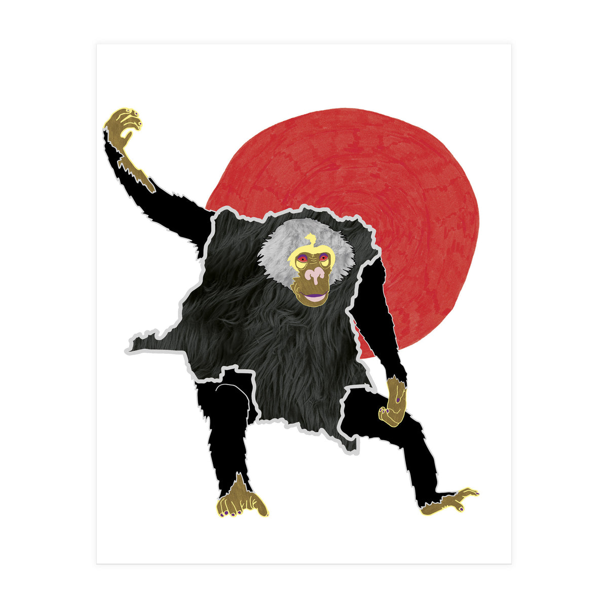 Congolese Bonobo (Print Only)