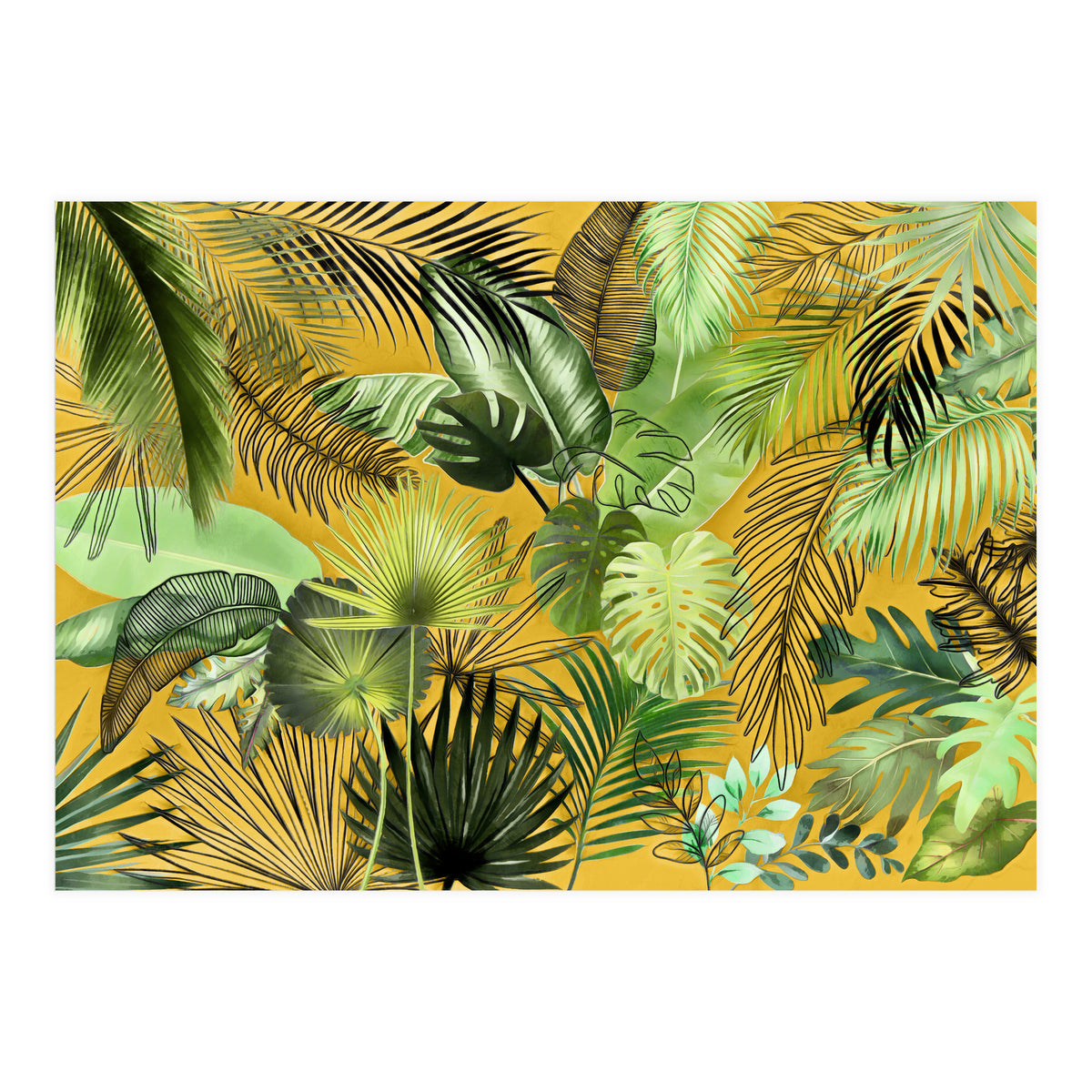 Tropical Foliage 06 (Print Only)
