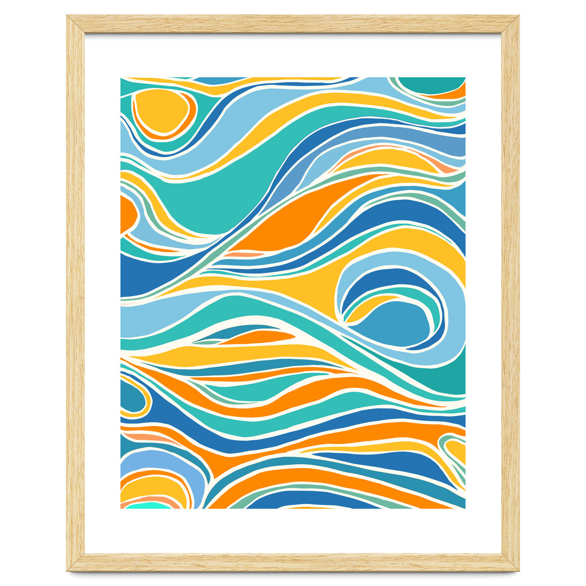 Summer Beach Abstract