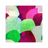 Opala Circles are the new triangles purple (Print Only) thumbnail