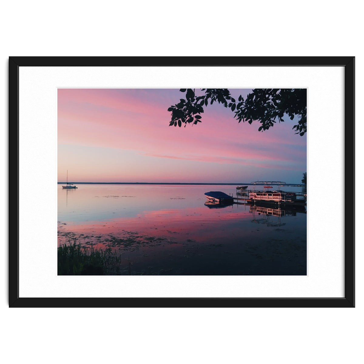 Magic hour on the lake