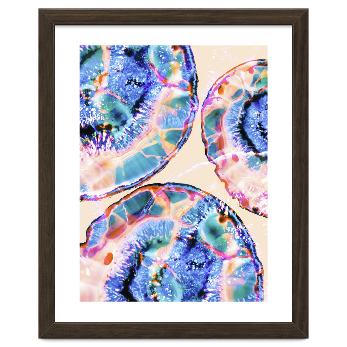 Abstract Agate Painting