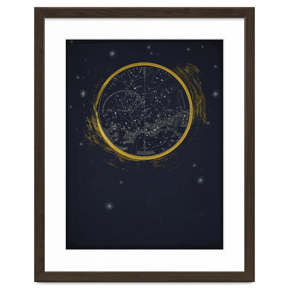 Vintage Cosmos: Star Map