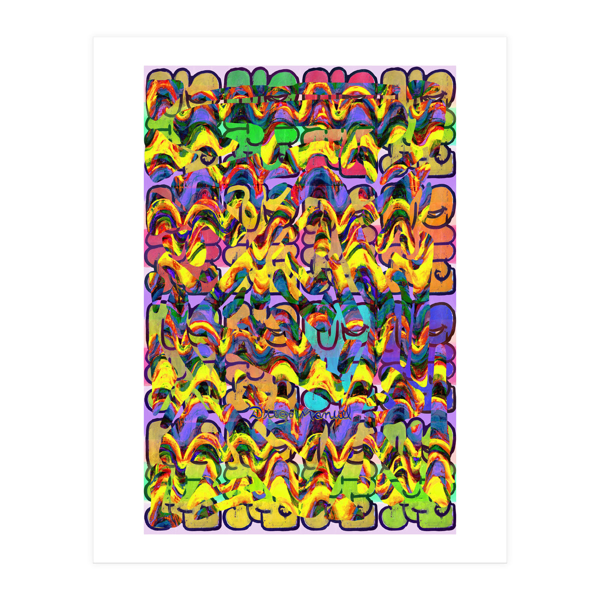 New Graffiti B 14 (Print Only)